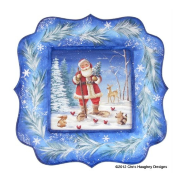 Nature Santa E-Pattern