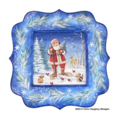 Nature Santa E-Pattern