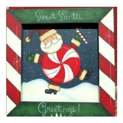 Peppermint Santa E-Pattern