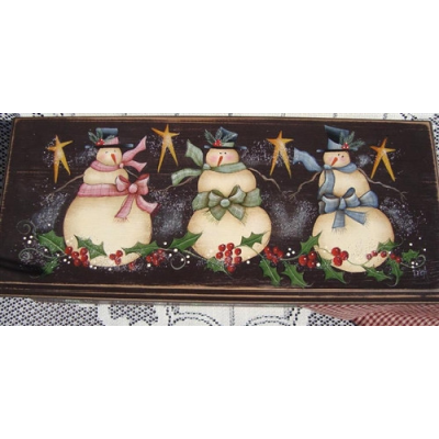 Holly Berries & Snowies E-Pattern