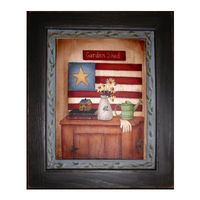In the Garden Shed Plaque E-Pattern