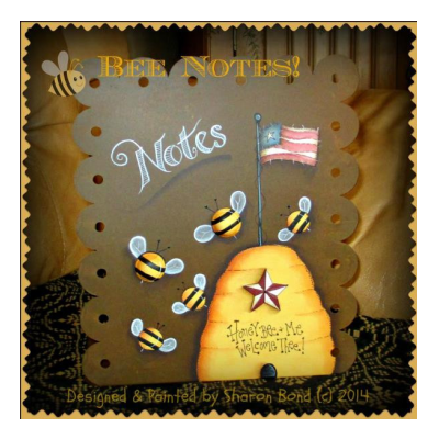 Bee Notes E-Pattern
