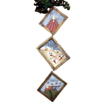 Faith Family Friends Photo Frames E-Pattern