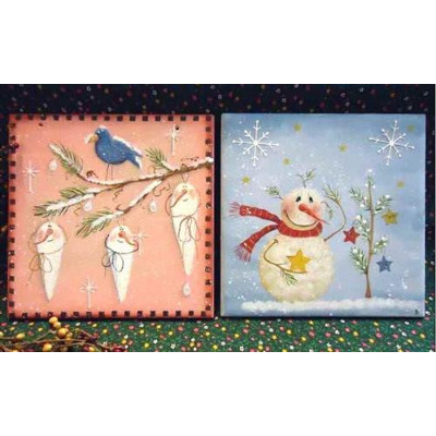 6 in. Tiles: Icicles & Stars E-Pattern