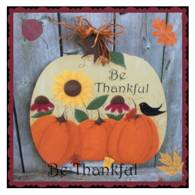 Be Thankful E-Pattern
