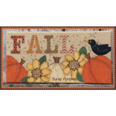 Burlap Pumpkins E-Pattern