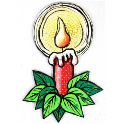 Candle Bright Ornament E-Pattern