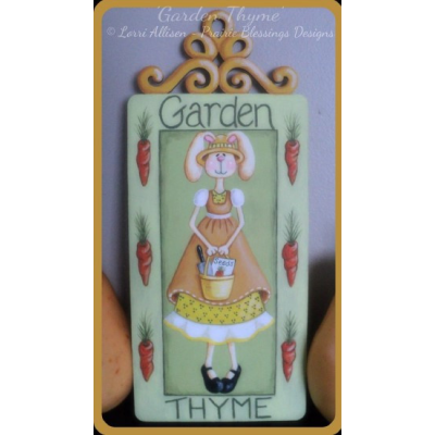 Garden Thyme E-Pattern