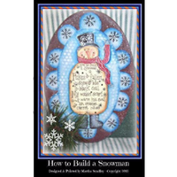How to Build a Snowman E-Pattern