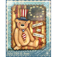 July Ted E Bear E-Pattern