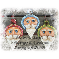 Old World Santas E-Pattern