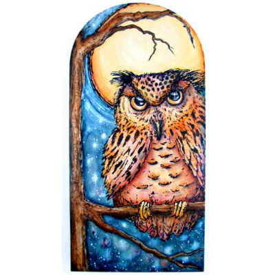 Owl Magic Plaque E-Pattern