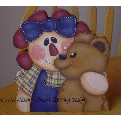 Raggedy Bear Hugs E-Pattern