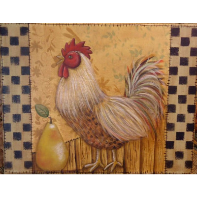 Rooster and the Pear E-Pattern