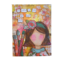 She Paints E-Pattern