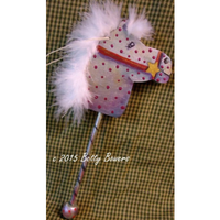 Small Stick Horse Ornament E-Pattern