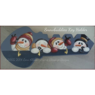 Snowbuddies Key Holder E-Pattern