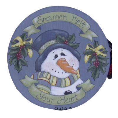 Snowmen Melt E-Pattern