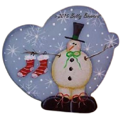Snowy Pin Ornament E-Pattern