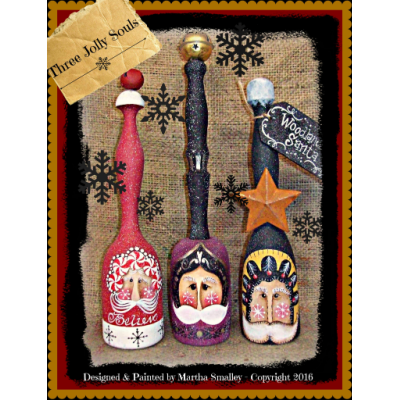 Three Jolly Souls E-Pattern by Martha Smalley