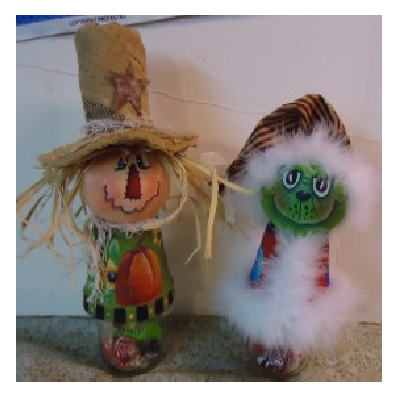 Two Candy Jar Toppers E-Pattern
