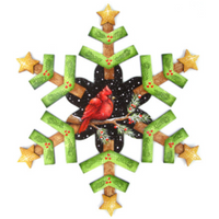 Christmas Cardinal E-Pattern by Chris Haughey