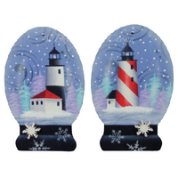 Lighthouse Snow Globes E-Pattern