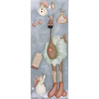 North Pole or Bust Reindeer By Deb Mishima E-Pattern