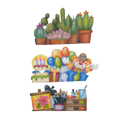 Red Truck Payloads #5: Birthday, Cactus, Painting E-Pattern
