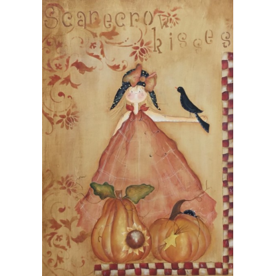 Scarecrow Kisses By Deb Mishima E-Pattern