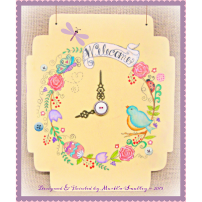Spring Welcome Wreath E-Pattern