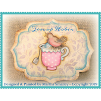 Teacup Robin E-Pattern