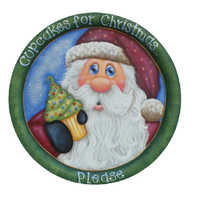 Cupcakes for Christmas E-Pattern by Sandy LeFlore