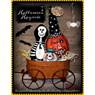 Halloween Hay Ride E-Pattern by Martha Smalley