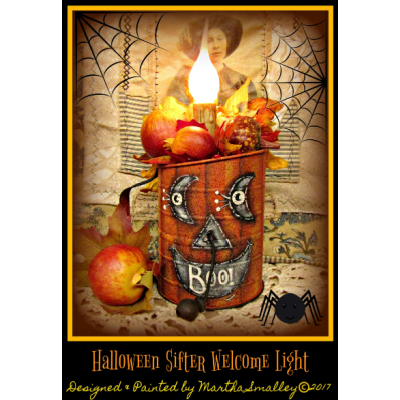 Halloween Sifter Light E-Pattern