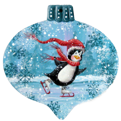 Hamilton Penguin Ornament E-Pattern by Chris Haughey