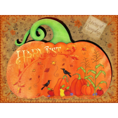 Harvest Pumpkin E-Pattern by Sharon Bond