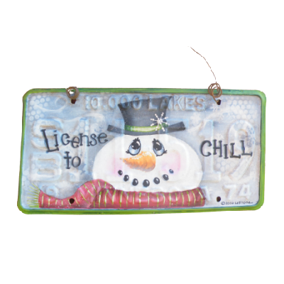 License to Chill E-Pattern by Sandy LeFlore
