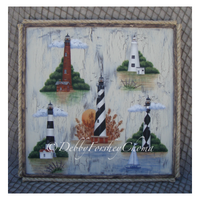OBX Lighthouses E-Pattern