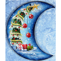 Over the Moon Ornament E-Pattern by Chris Haughey