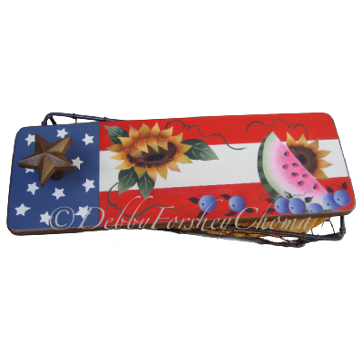 Patriotic Summer Cracker Basket E-Pattern