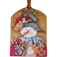 Snowman Cutting Board E-Pattern