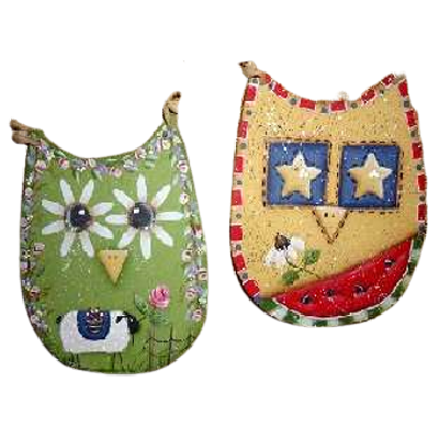 Spring and Summer Owls E-Pattern by Betty Bowers