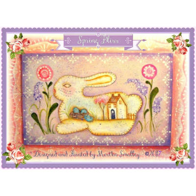 Spring Bliss Bunny E-Pattern by Martha Smalley