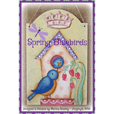 Spring Bluebirds E-Pattern