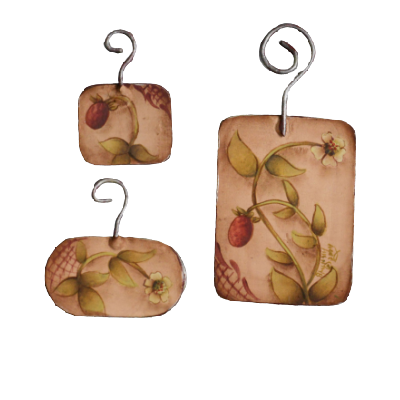 Strawberries in Miniature E-Pattern by Barbara Bunsey