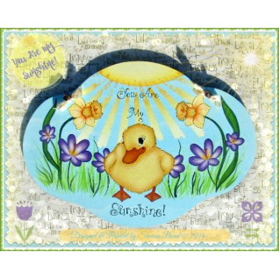 You Are My Sunshine E-Pattern by Sharon Bond