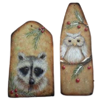 Woodland Ornaments E-Pattern