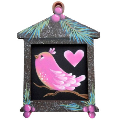 Sweet Birds Ornament Pair E-Pattern