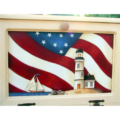 Americana Lighthouse E-Pattern